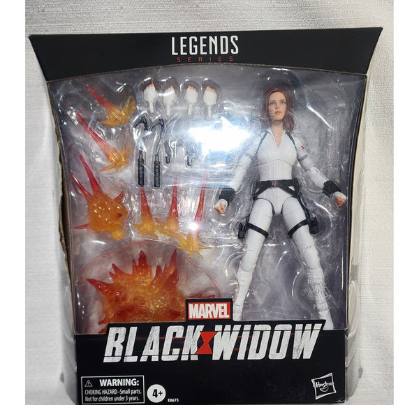 Marvel Legends black widow 6'' white costume - Picture 1 of 6